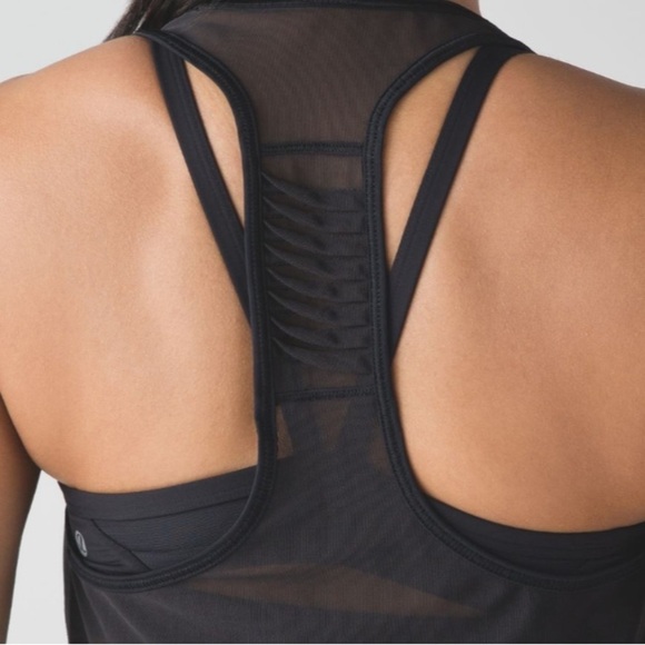 Lululemon • Sunshine Salutation Tank
Black Mesh Back - Picture 5 of 11